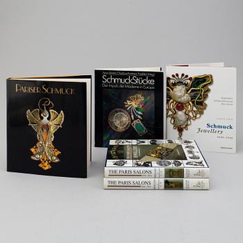 BOOKS, 5 vol. About Jewelry.