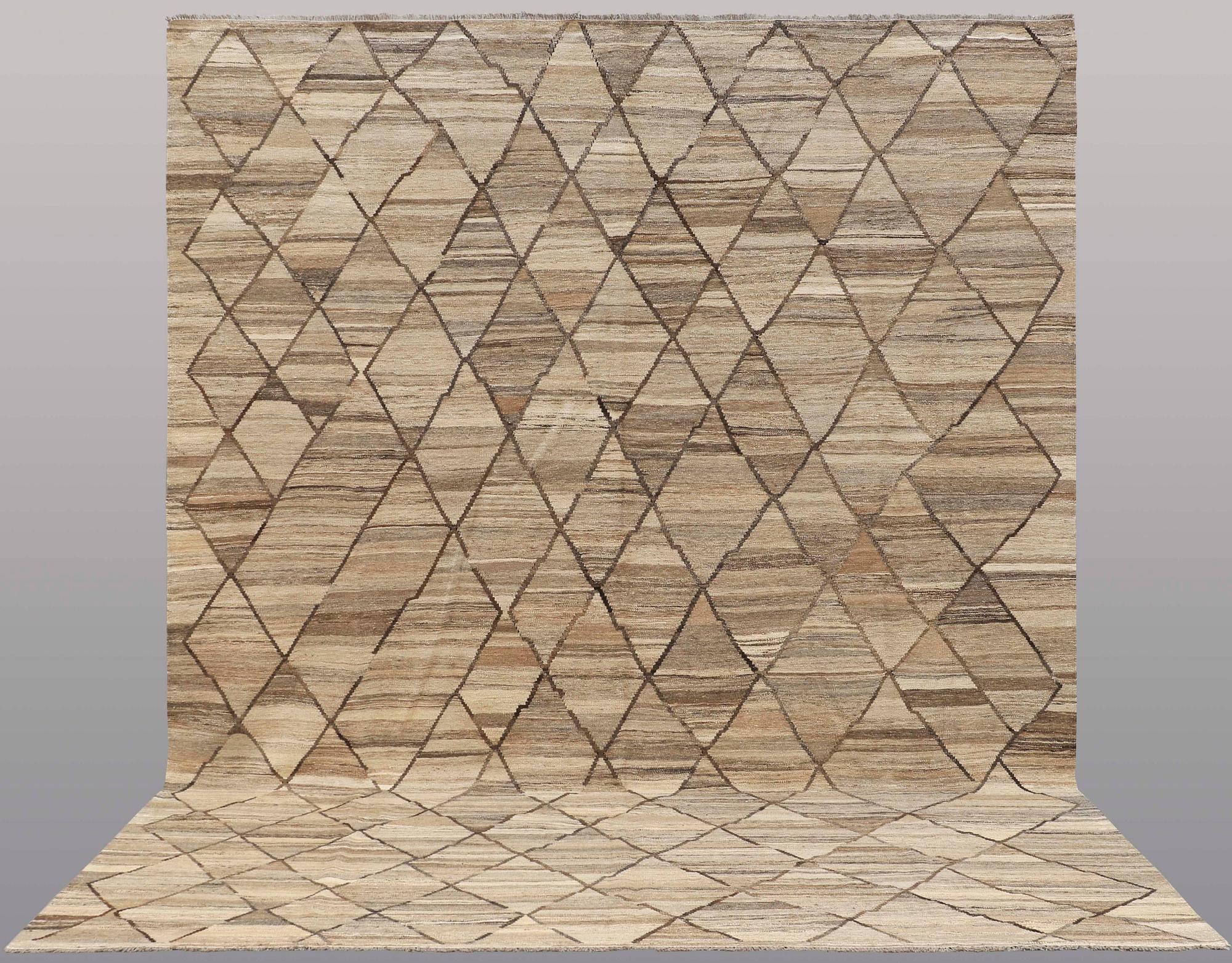 A carpet, Kilim 363 x 278 cm.