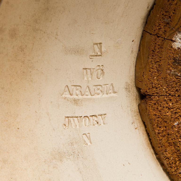 Kukkapylväs / jalusta, Arabia noin 1900.