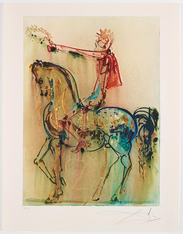 Salvador Dalí, "Les Chevaux Daliniens".