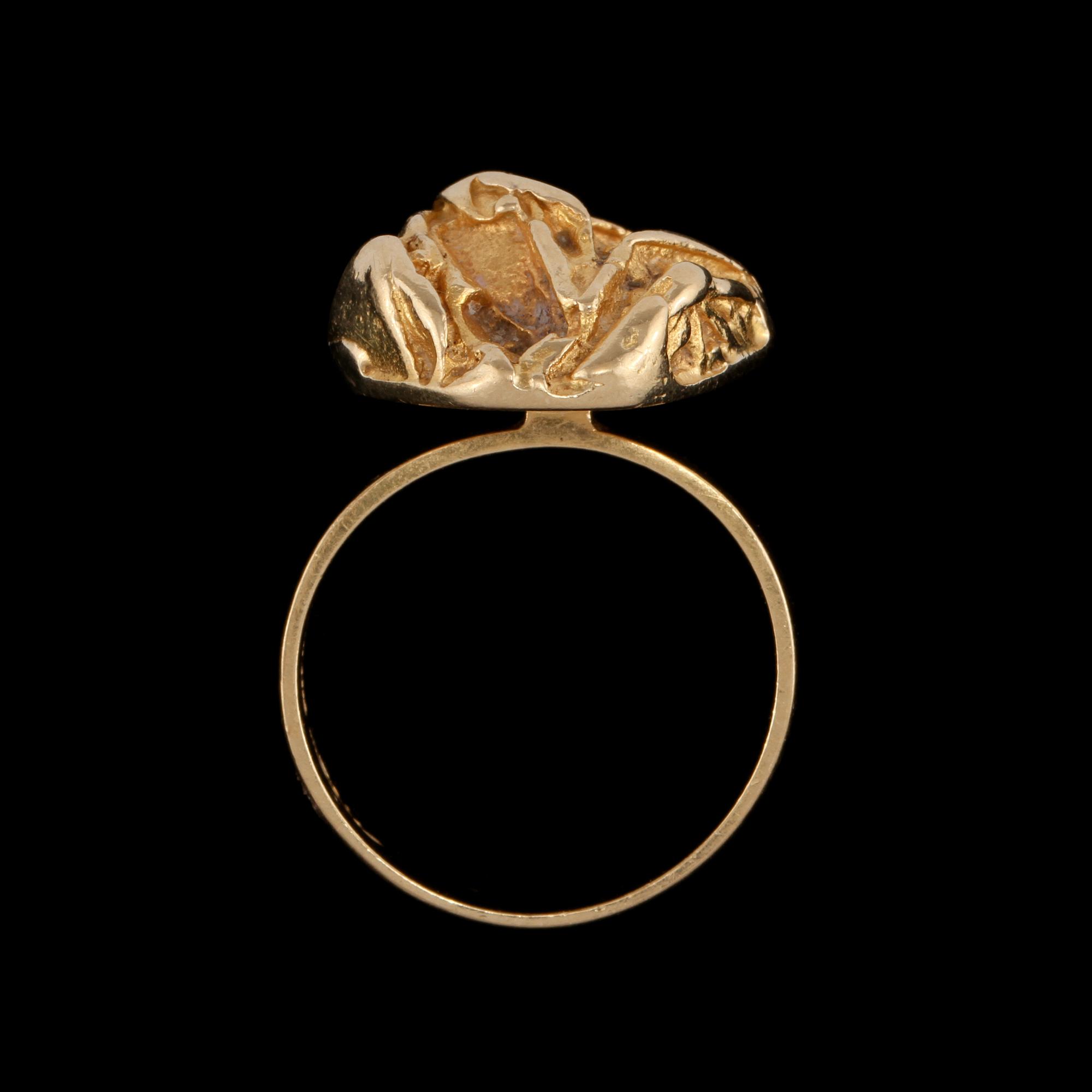 RING, 18k guld, Björn Weckström, Lapponia, Finland. Vikt 8 g.