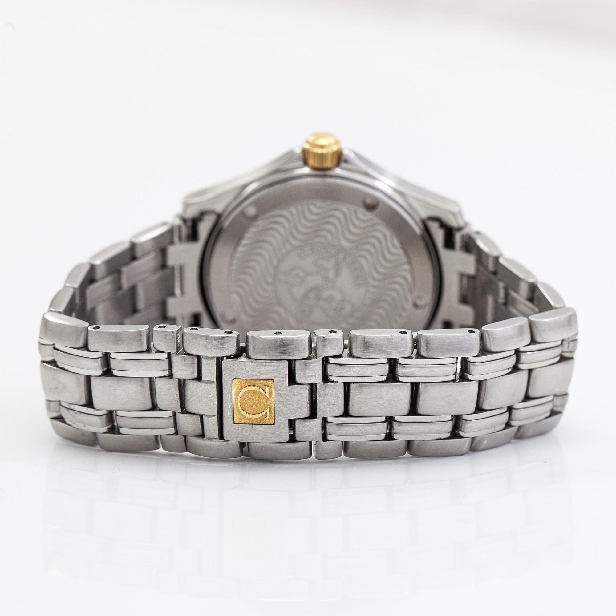 Omega, Seamaster, 120m, armbandsur, 36 mm.