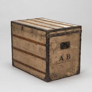 Louis Vuitton, a late 19th-century trunk.