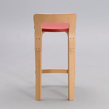 ALVAR AALTO, barstol, modell K 65, Artek, 1960-70-tal.