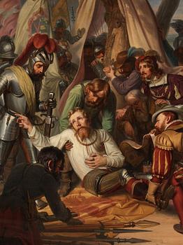 Carl Christian Vogel von Vogelstein, Moritz of Sachsen at the battle of Sievershausen 1553.