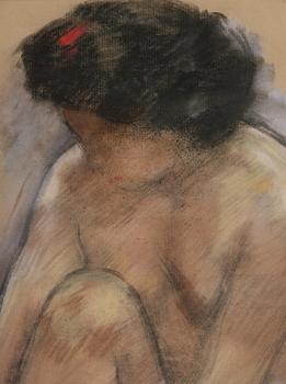 Lotte Laserstein, Sittande akt.