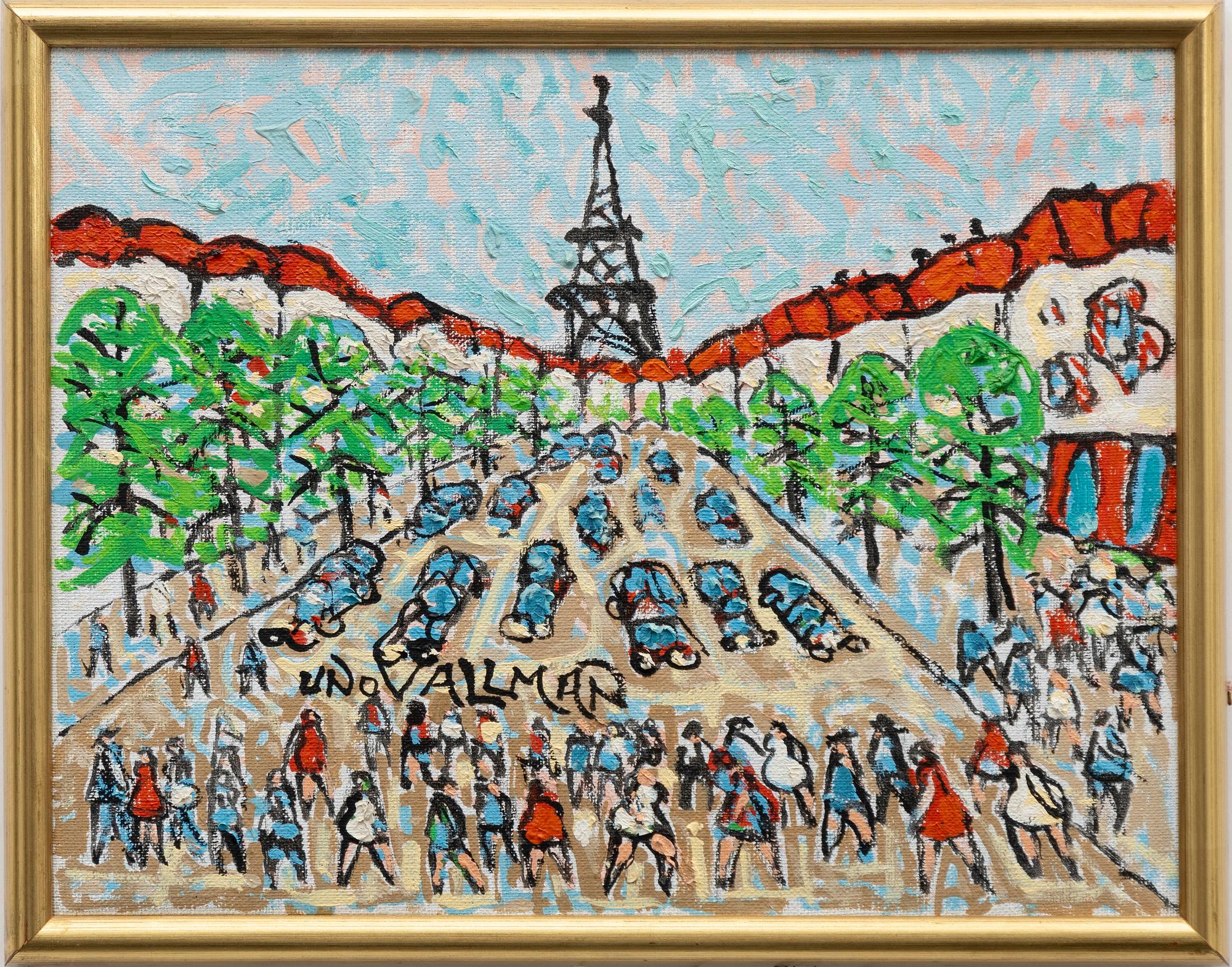 Uno Vallman, Champs-Élysées, Paris.