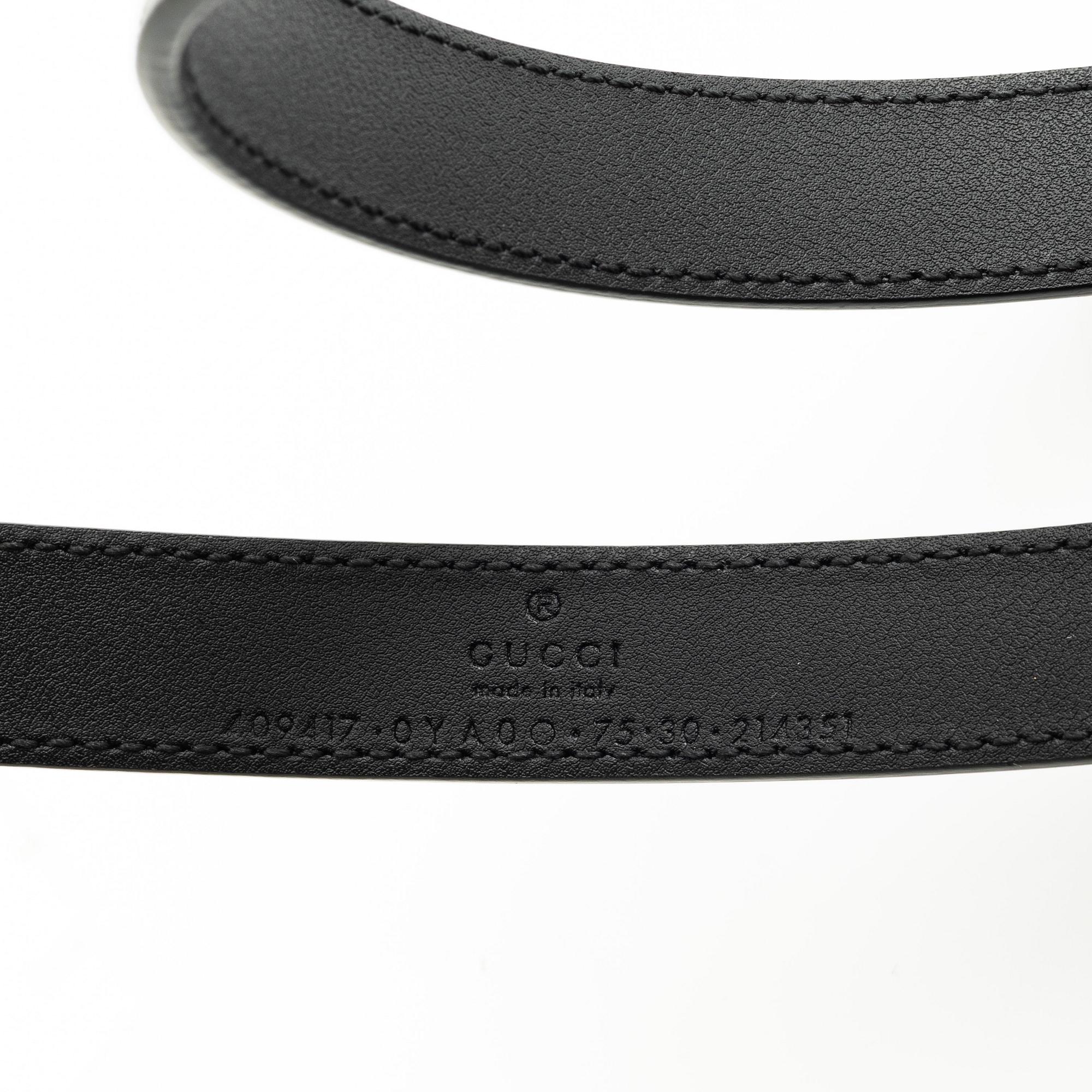 Gucci, skärp, storlek 75.