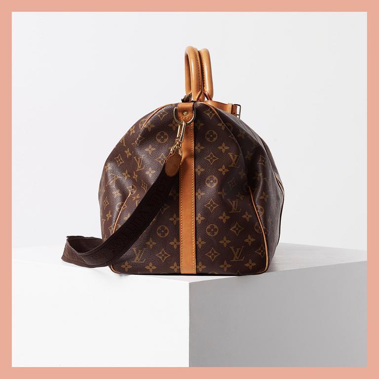 VÄSKA, Keepall Bandouliére 55, Louis Vuitton, 1985.