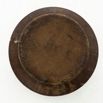 A deep dish, folk art, 18th/19th century.