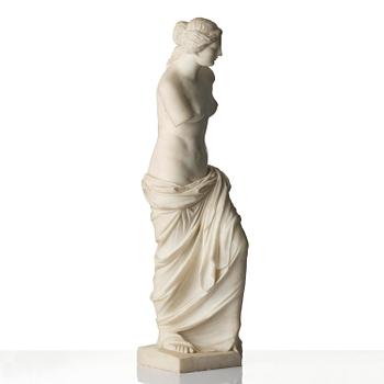 "Venus de Milo", troligen Italien, Grand Tour-souvenir, 1800-tal.