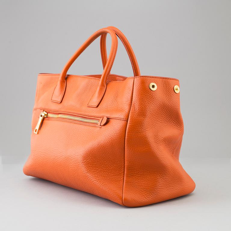 A 2012 Prada bag, made in Italy.