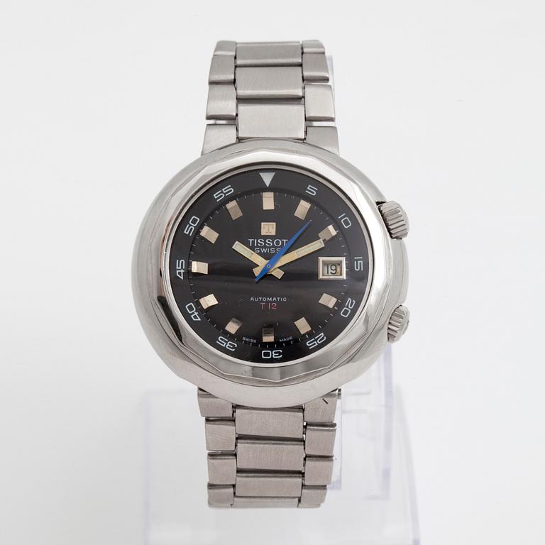 TISSOT, T 12, wristwatch, 44 mm,
