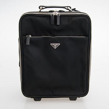 Prada, suitcase.