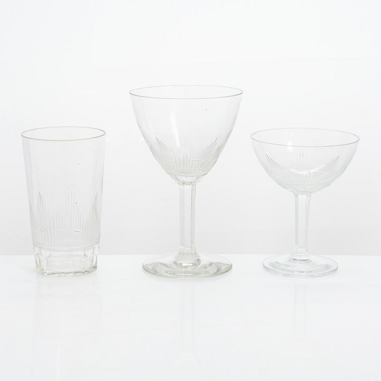 Erkki Vesanto, a 104-piece 'Marjatta' glassware for Iittala 1947-1969.