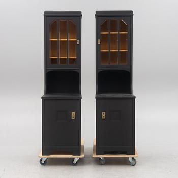 A pair of cabinets, first half of the 20th Century.