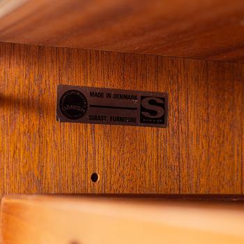 A rosewood sideboard by Arne Vodder for Sibast furniture, 1960's.