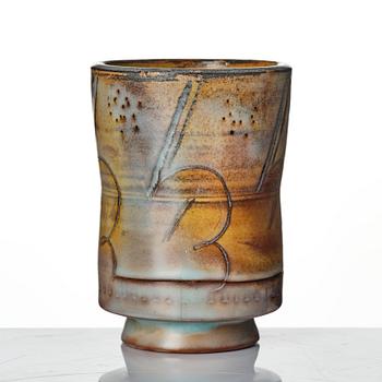 Wilhelm Kåge, a stoneware vase, Gustavsberg 1929.