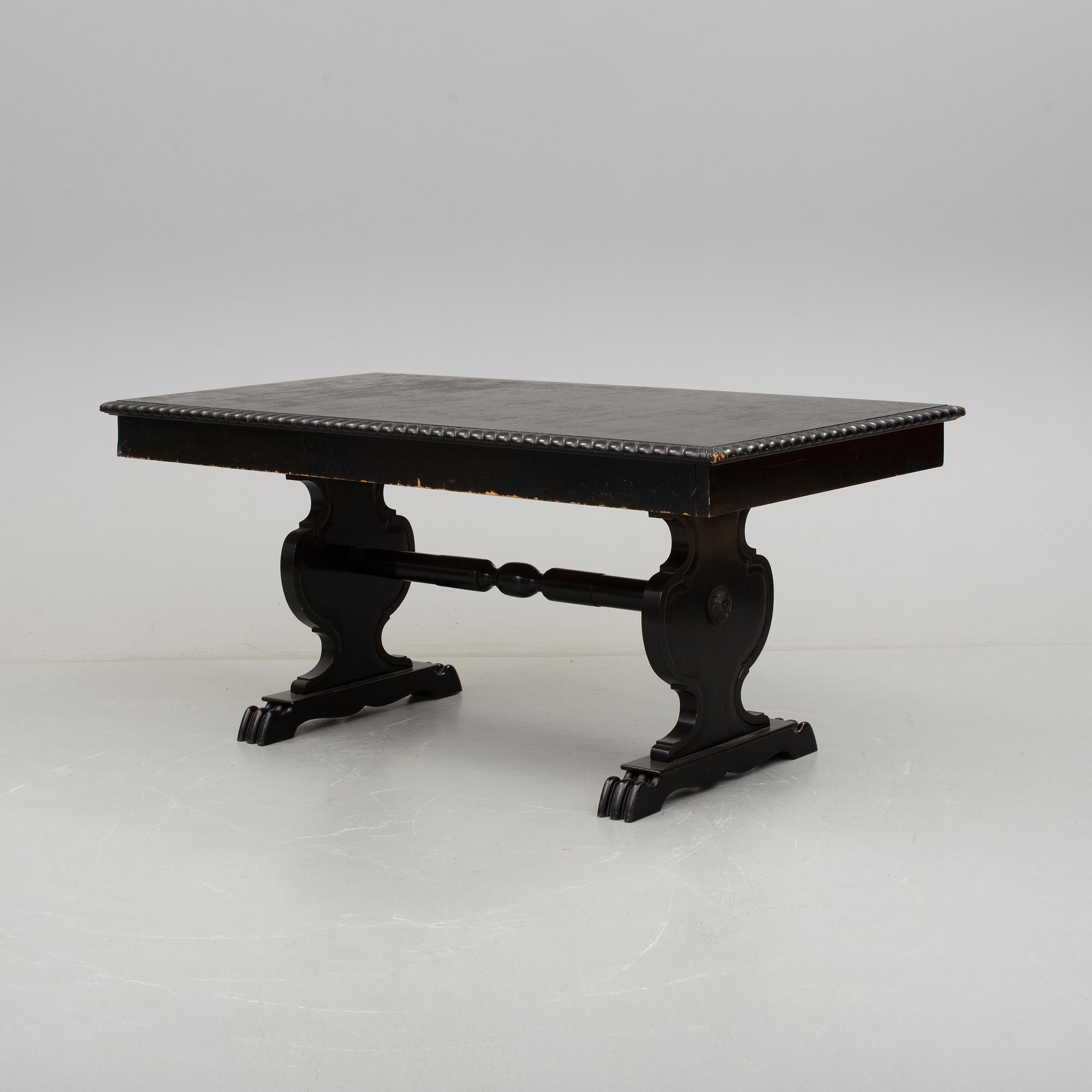 MATBORD, med 2 iläggsskivor, 1930-40-tal.