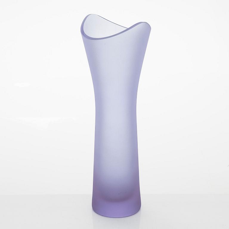 Helena Tynell, vas, signerad Helena Tynell Riihimäen Lasi Oy, 1950-tal.