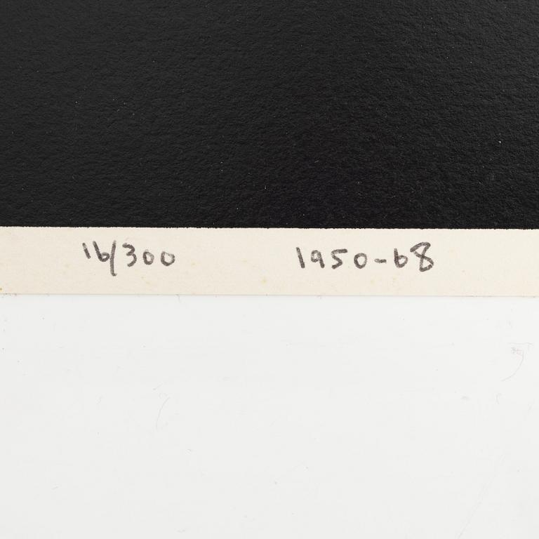 Olle Bærtling, färgserigrafi, 1950-68, signerad 16/300.