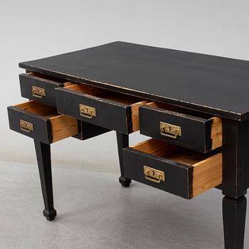 An early 20th century writing desk.