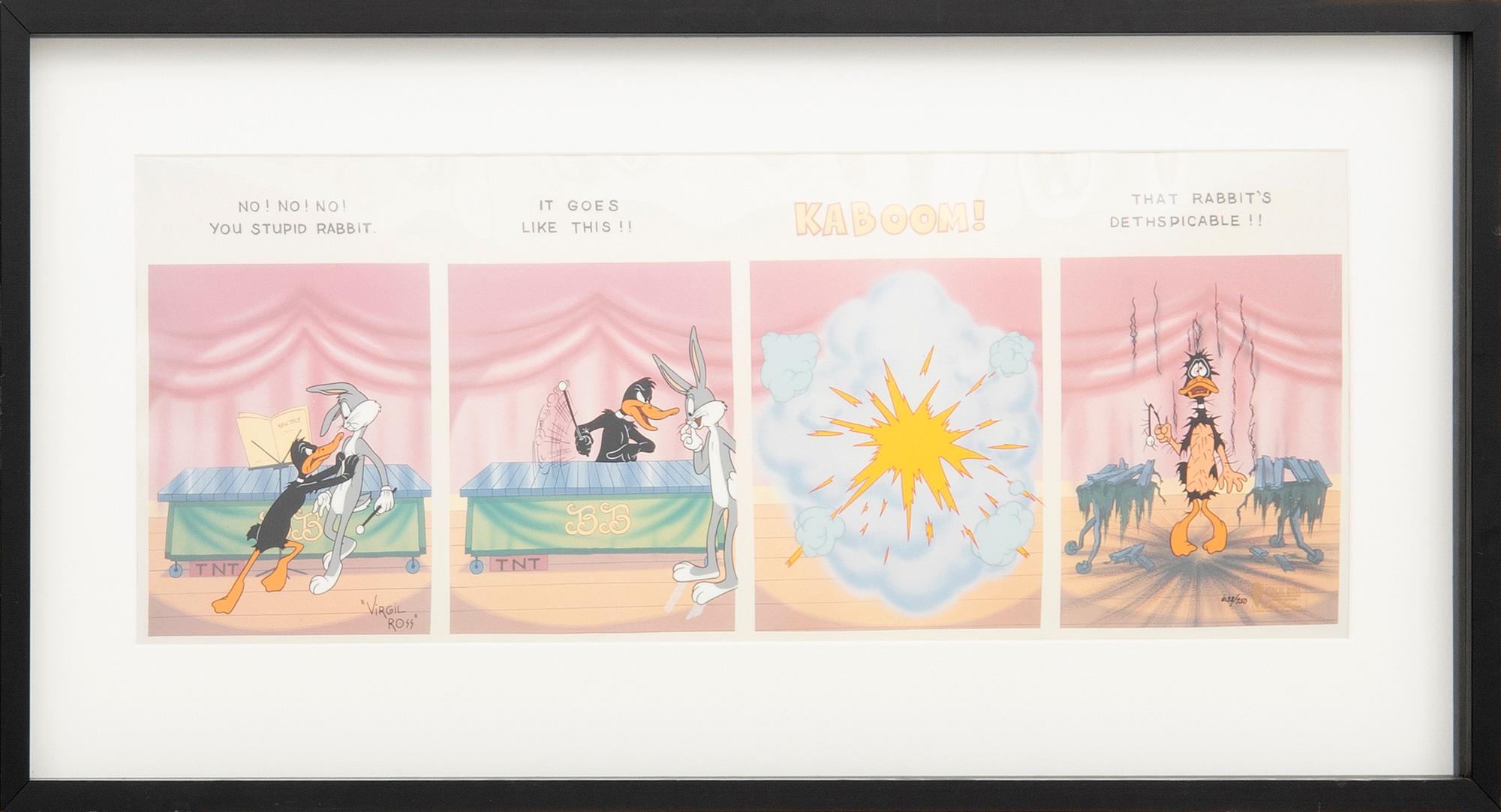Virgil Ross, Bugs Bunny and Duffy.