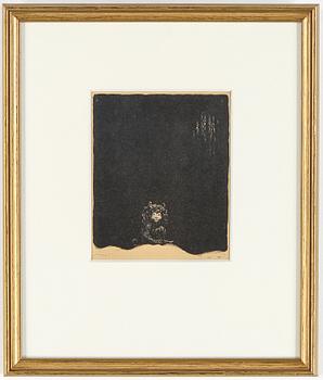 JOHN BAUER, 10 litografier, ur sviten "Troll", osignerade.