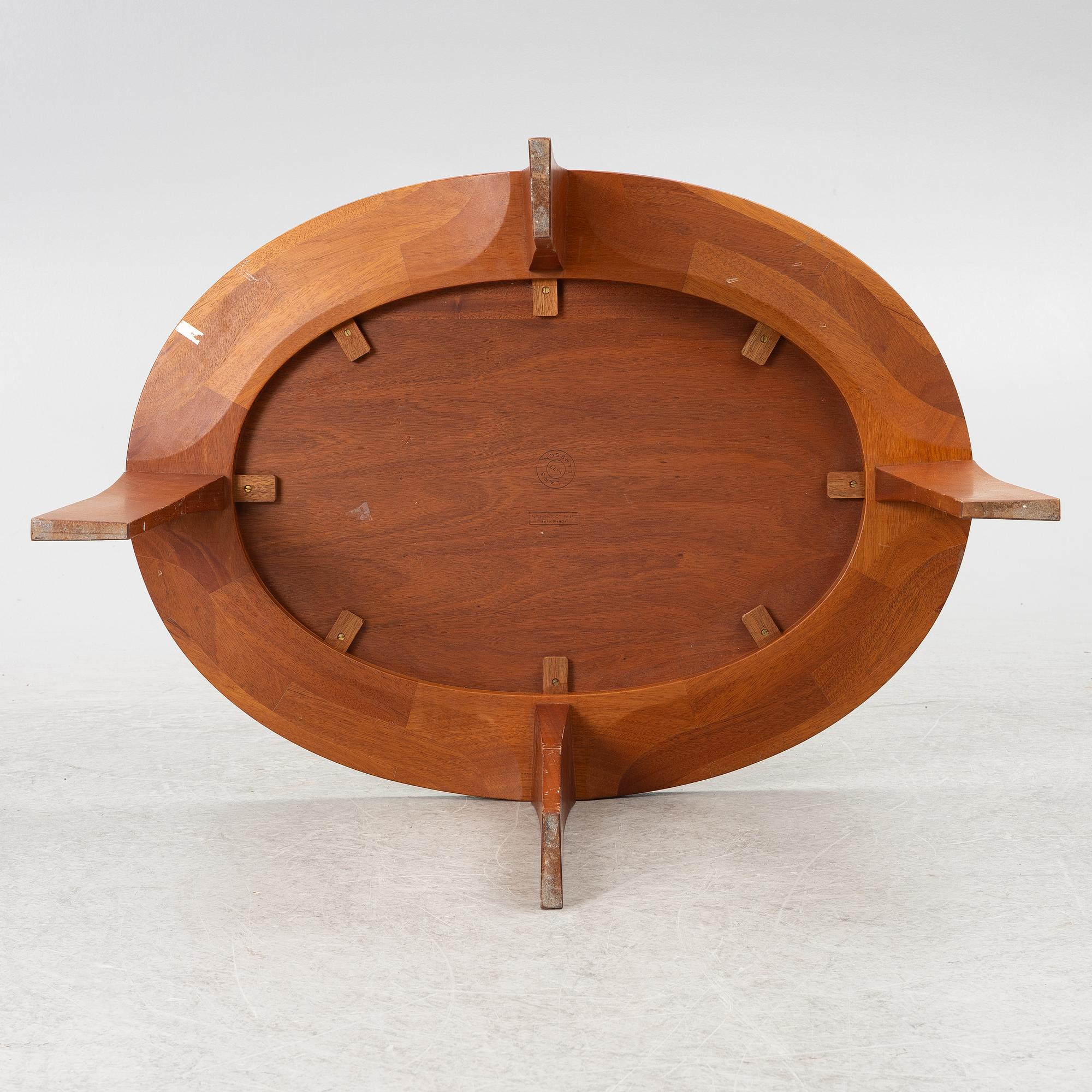 Stig Lönngren, a coffee table, cabinetmaker Lars Larsson, HI-group, Stockholm, 1977.