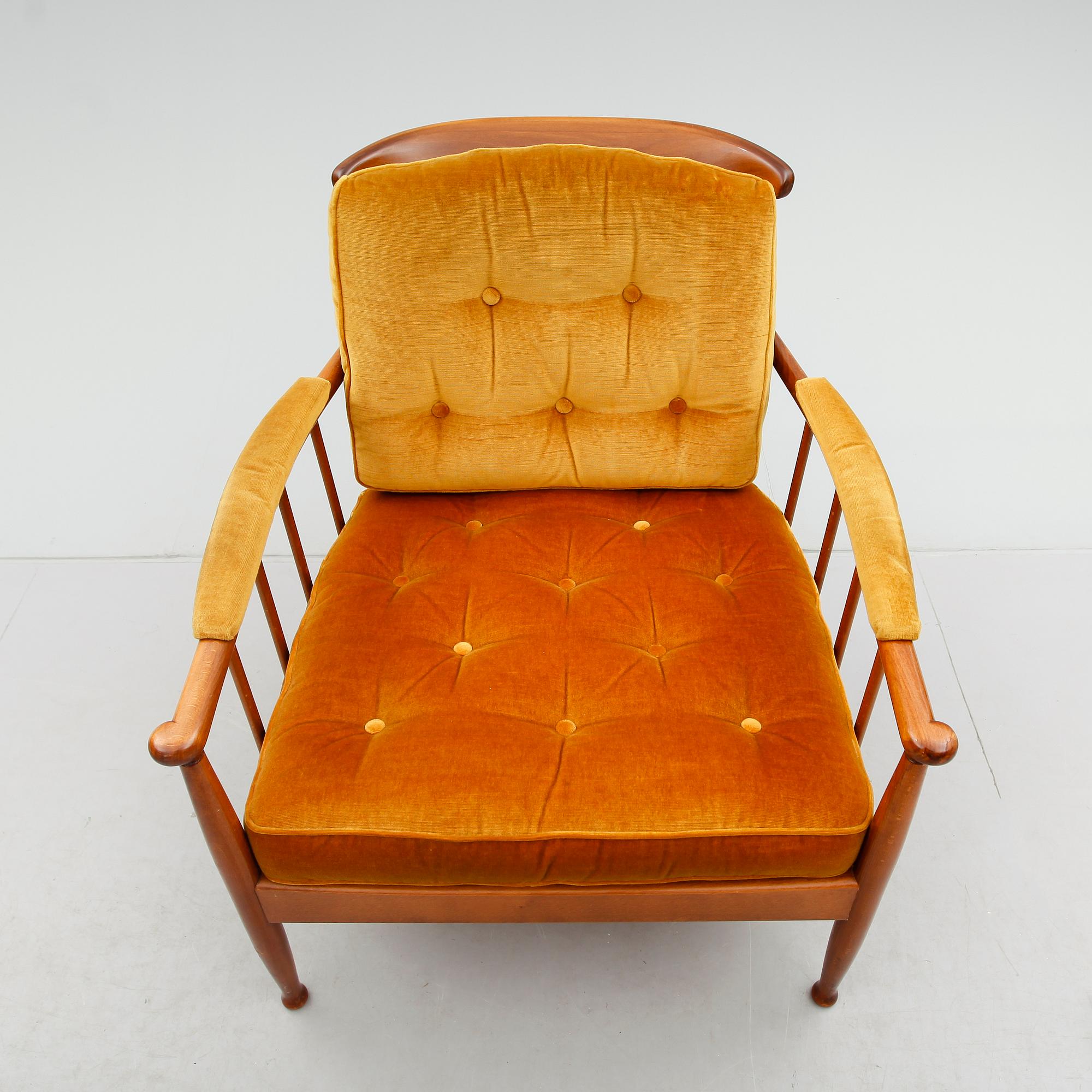 FÅTÖLJ, "Skrindan", Kerstin Hörlin-Holmquist.