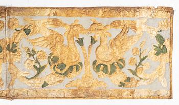 Gyllenlädertapet, omkring år 1700, Barock.