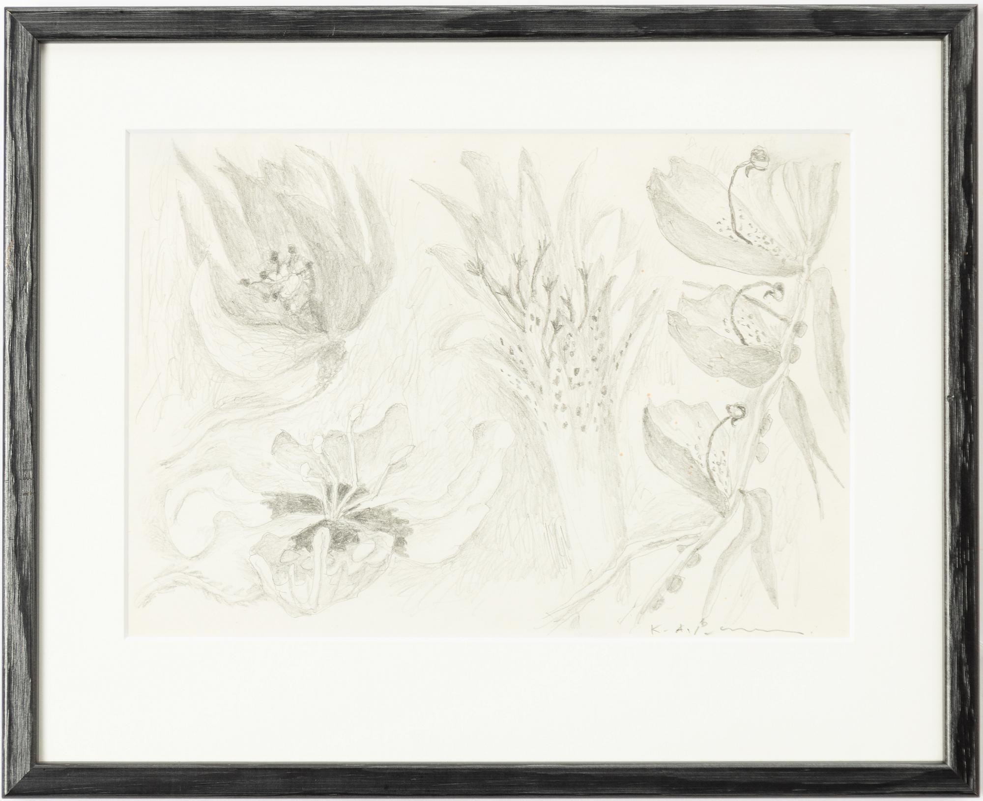 Karl Axel Pehrson, Blommor och bladverk.