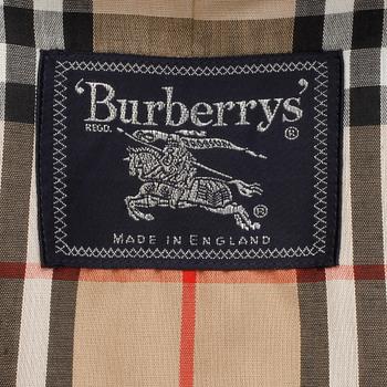 BURBERRY, a beige cotton coat.