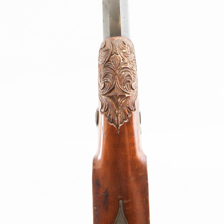 Lock pistol, Belgium 19th century.