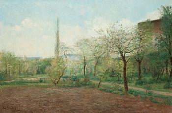 936. Ida Gisiko-Spärck, Blossoming trees.