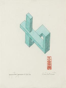 Oscar Reutersvärd,  "perspective japonaise no 370".