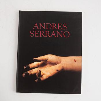 Andres Serrano and Sante d'Orazio, photo books, four volumes.