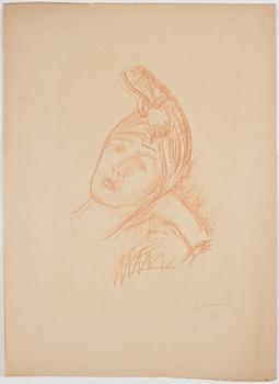 Isaac Grünewald, Portrait of a woman in a turban.