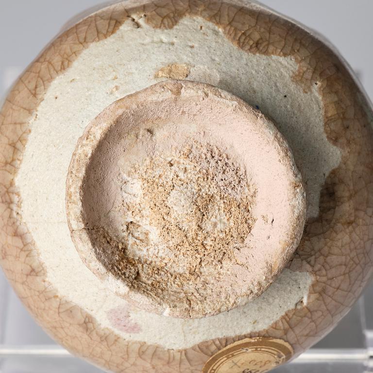 Two pottery jugs, Central Asia, 13th century.