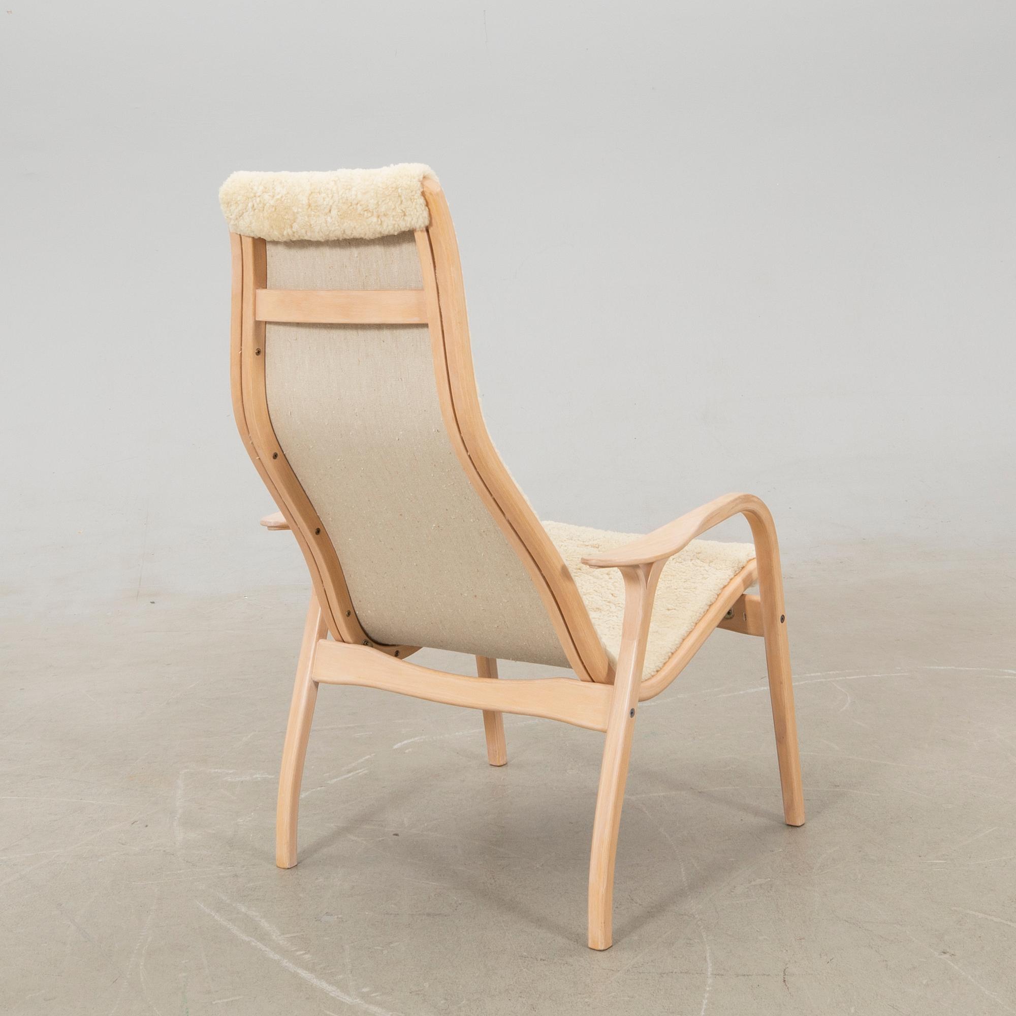 Yngve Ekström, armchair "Lamino" Swedese late 20th century.