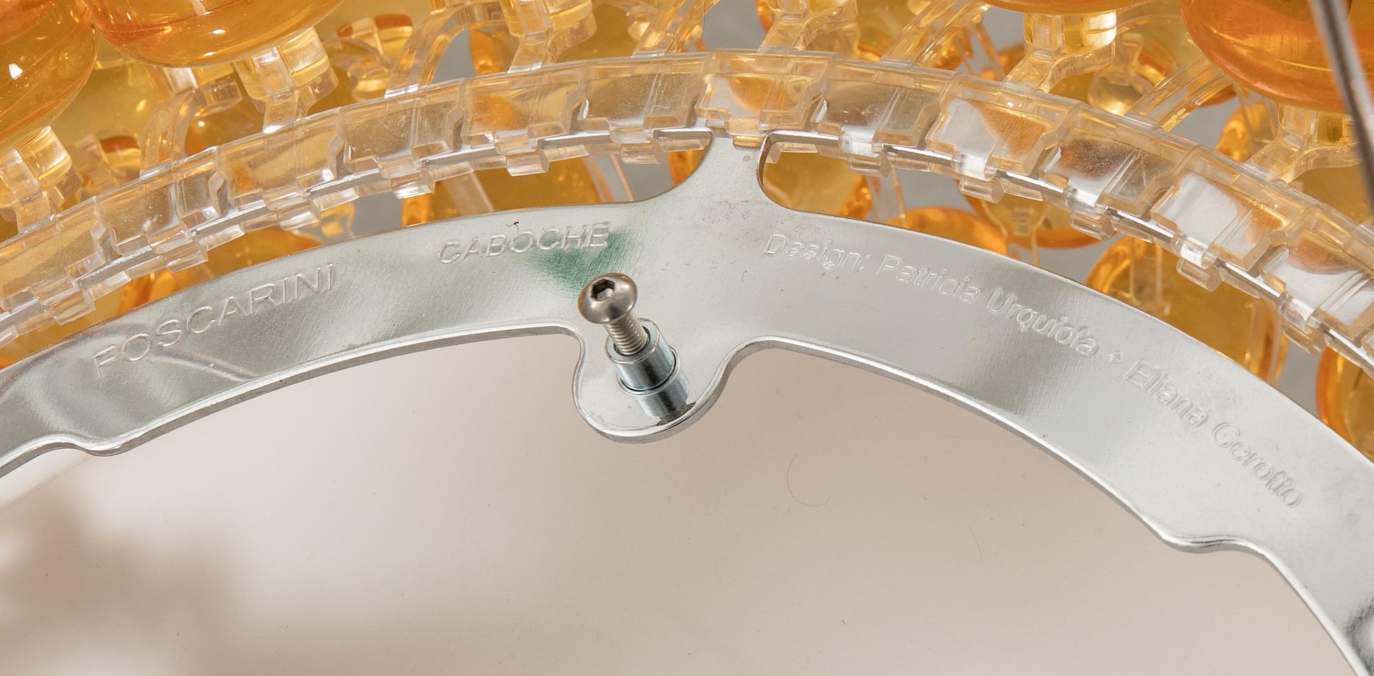 Patricia Urquiola & Eliana Gerotto, ceiling lamp, "Caboche Grande", Foscarini, Italy.