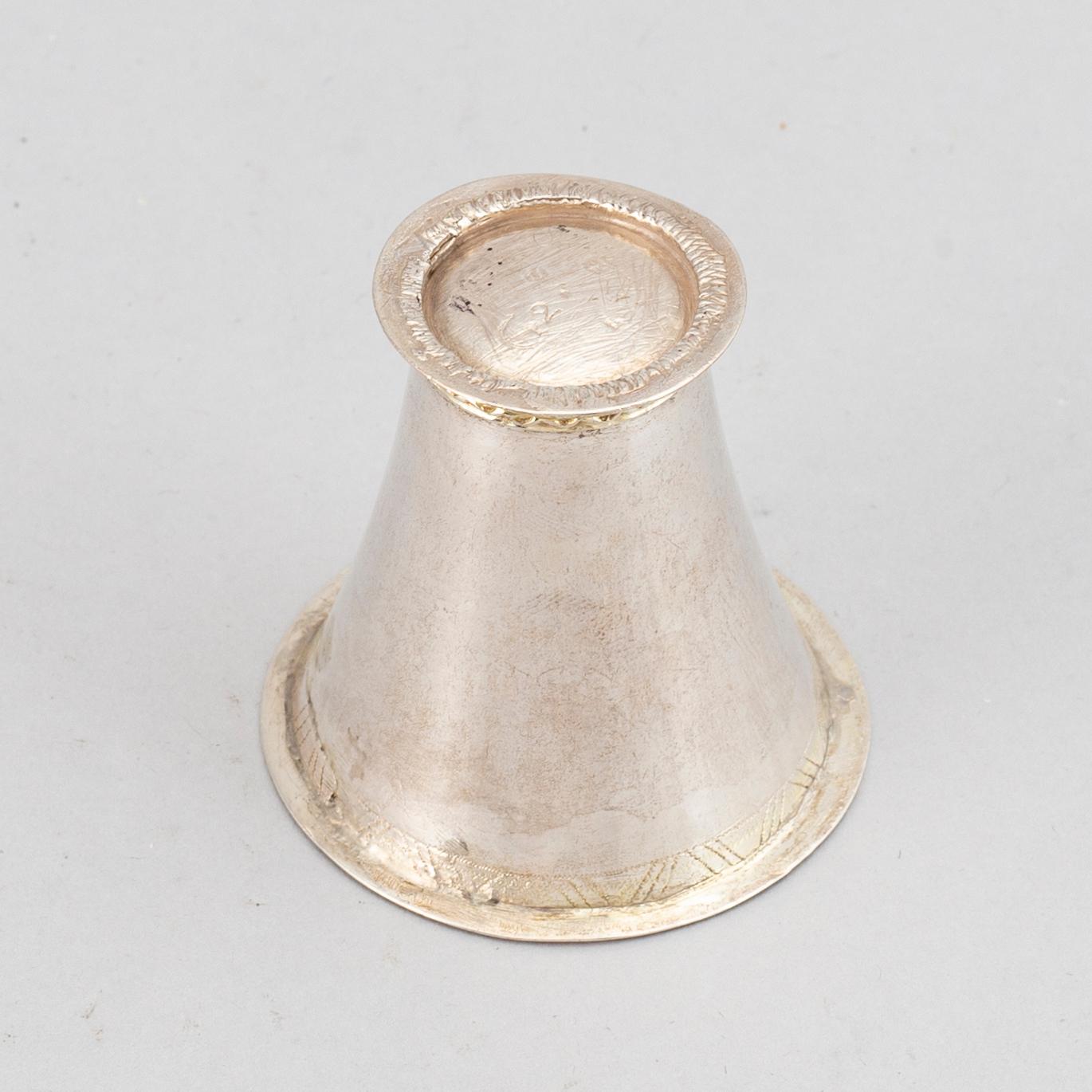 Bägare, silver, Sverige 1789.