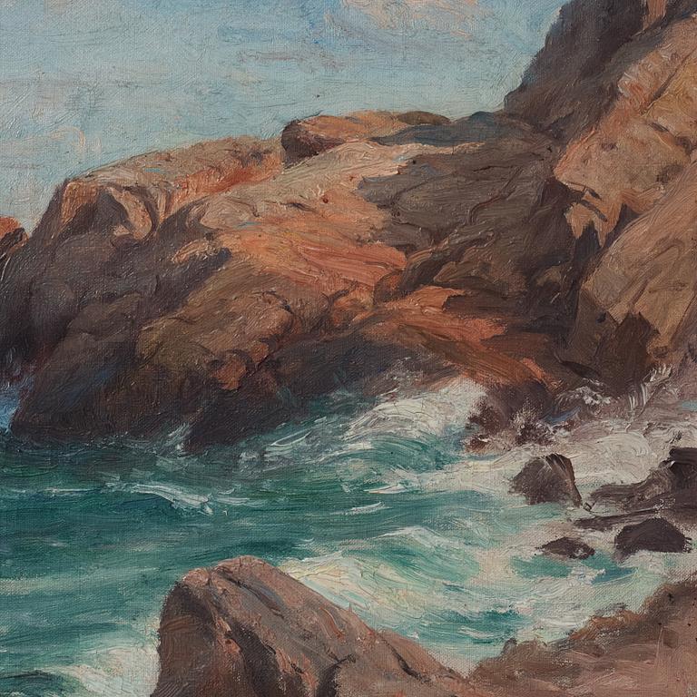 Berndt Lindholm, Sea cliffs.