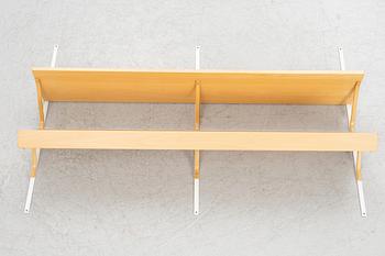 Bruno Mathsson, wall a shelf, Bruno Mathsson International, Värnamo, second half of the 20th century.