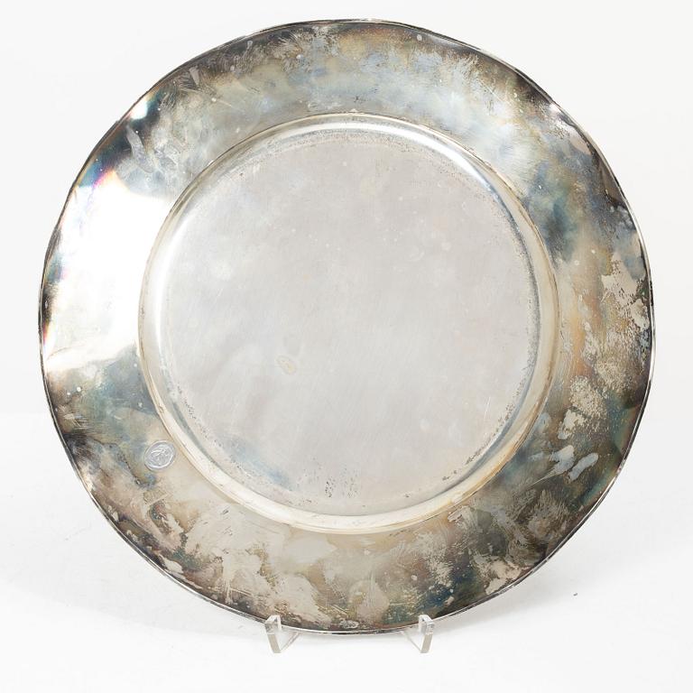 Guldsmedsaktiebolaget (GAB), Dish, silver, Stockholm 1939.