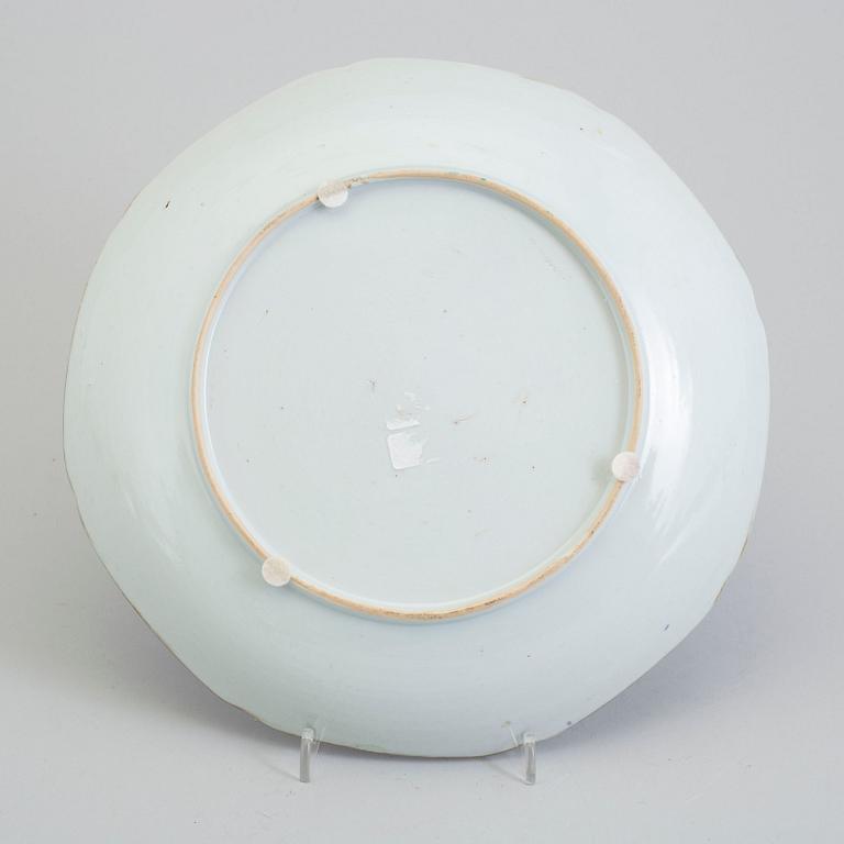 SKÅLFAT, kompaniporslin. Qingdynastin, Qianlong (1736-95).