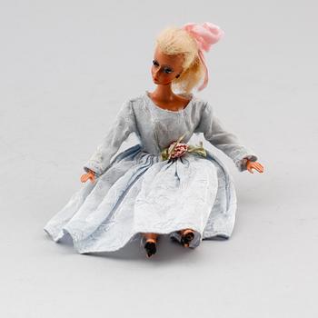 DOCKA, plast, "Bild-Lilli", Tyskland, 1955-58.