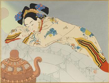 Paul Jacoulet, "Fumées de Santal".