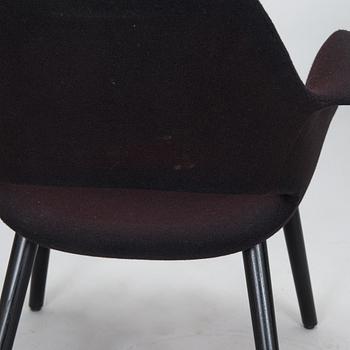 Charles Eames & Eero Saarinen, tuoleja 3 kpl "Organic Chair" Vitra.