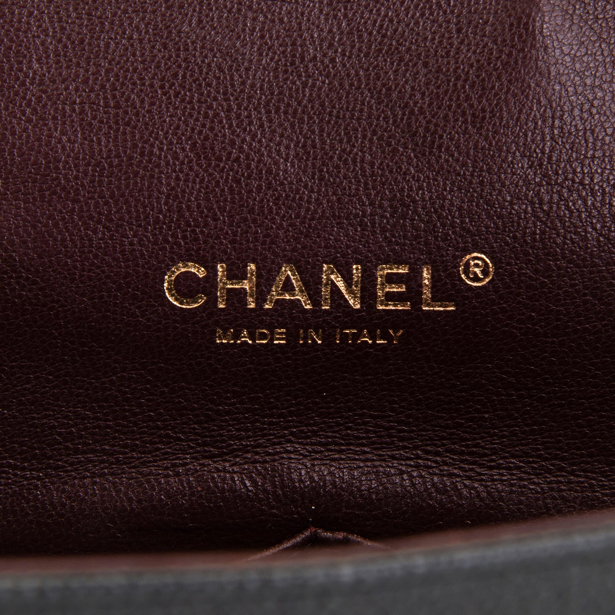 Chanel, a 'Double Flap Bag Maxi' bag, 2010-2011.
